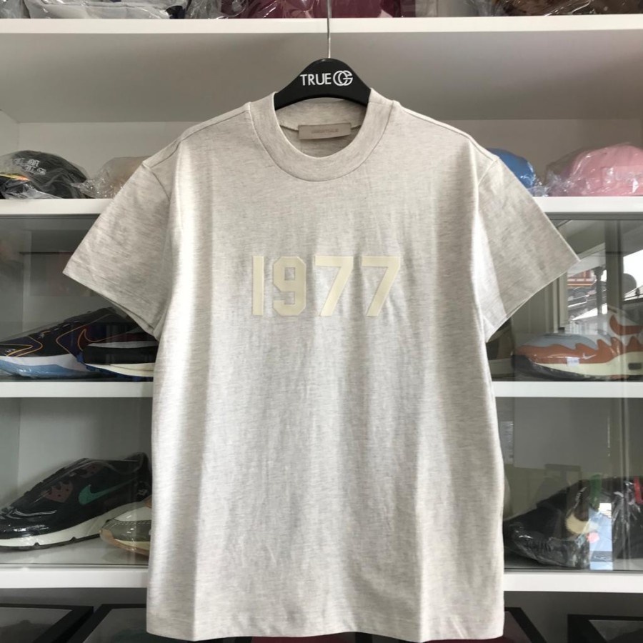 Fear Of God Essentials 1977 T-shirt Light Oatmeal