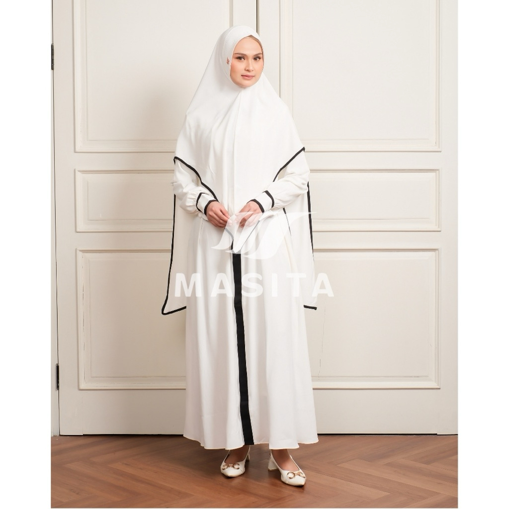 Masita | Bilqis Set Khimar - Gamis Muslim Wanita - Gamis Kekinian