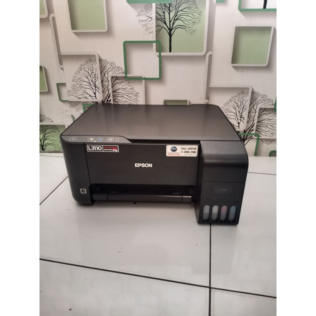 PRINTER EPSON L3110 PRINT SCAN COPY NORMAL DAN BAGUS, SIAP PAKAI
