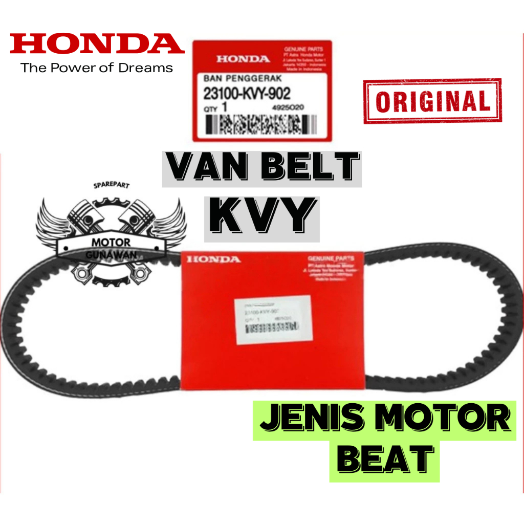 23100-KVY-U200 ORIGINAL Van Belt V-Belt Honda KVY Beat