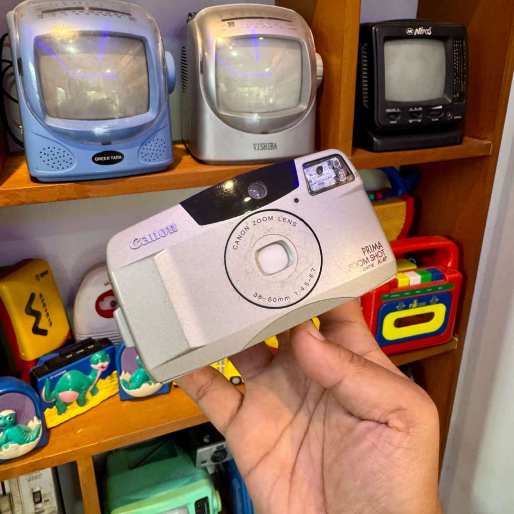 Kamera Jadul Murah Analog Film Kodak Fujifilm Canon Prima Zoom Shot