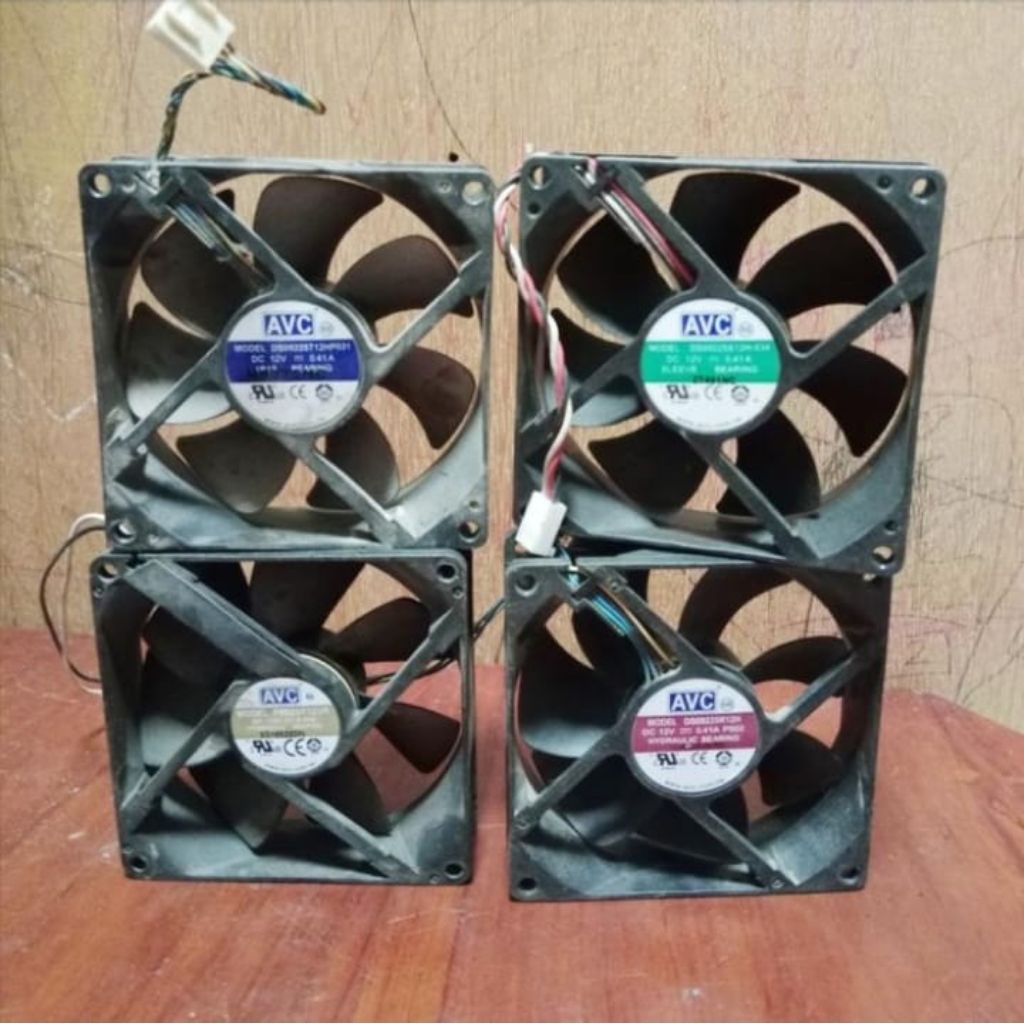 Fan Avc 12v Ukuran 9 × 2,5cm Ampere Random Angin Super Kencang