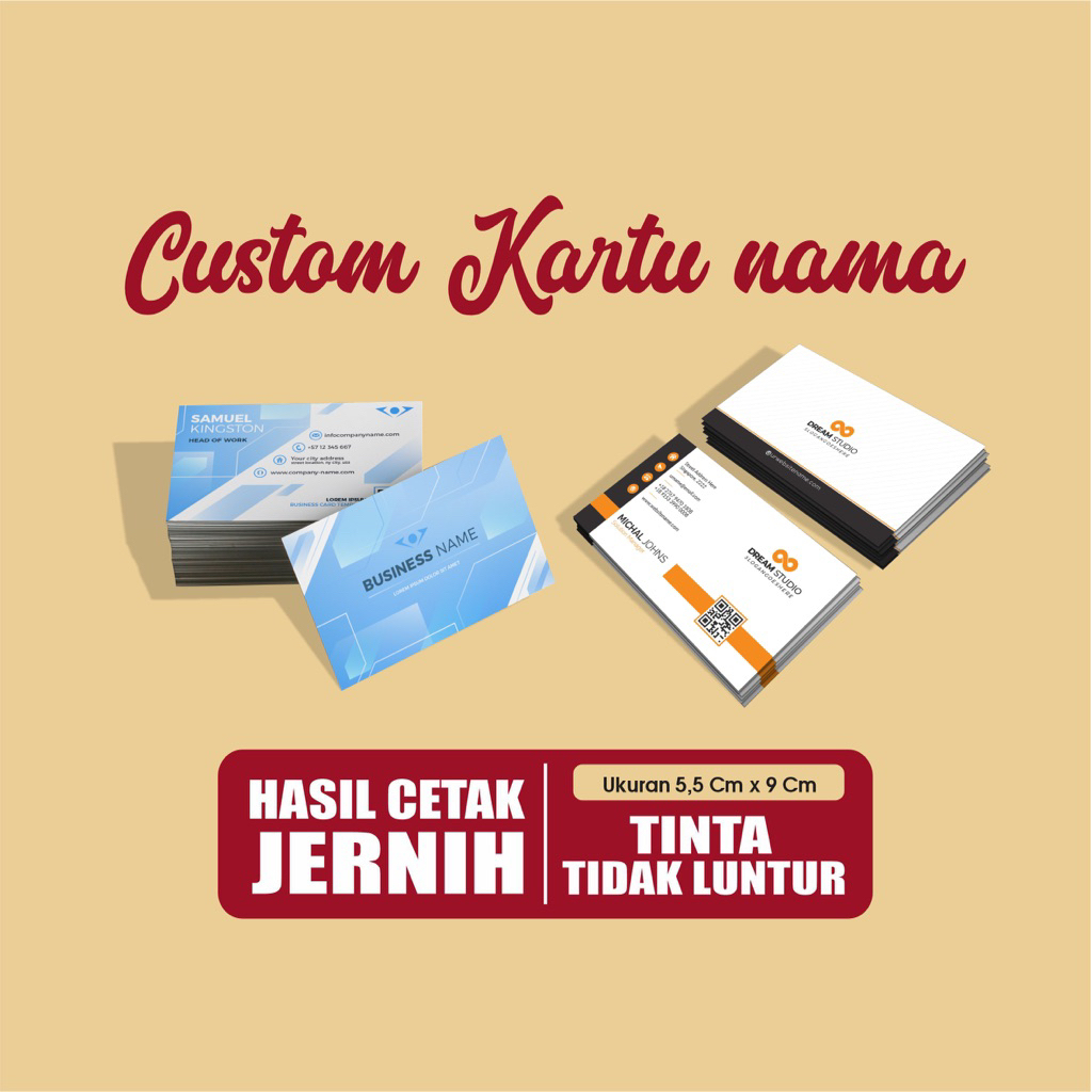 KARTU NAMA / CETAK KARTU NAMA / KARTU NAMA MURAH / KARTU NAMA BJM / KARTU NAMA BANJARMASIN