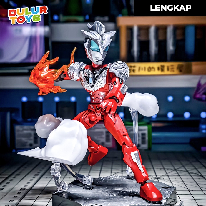 Keeppley Ultraman Zero Version 4 Vol 4 Fix OFC -  Geed Solid Burning