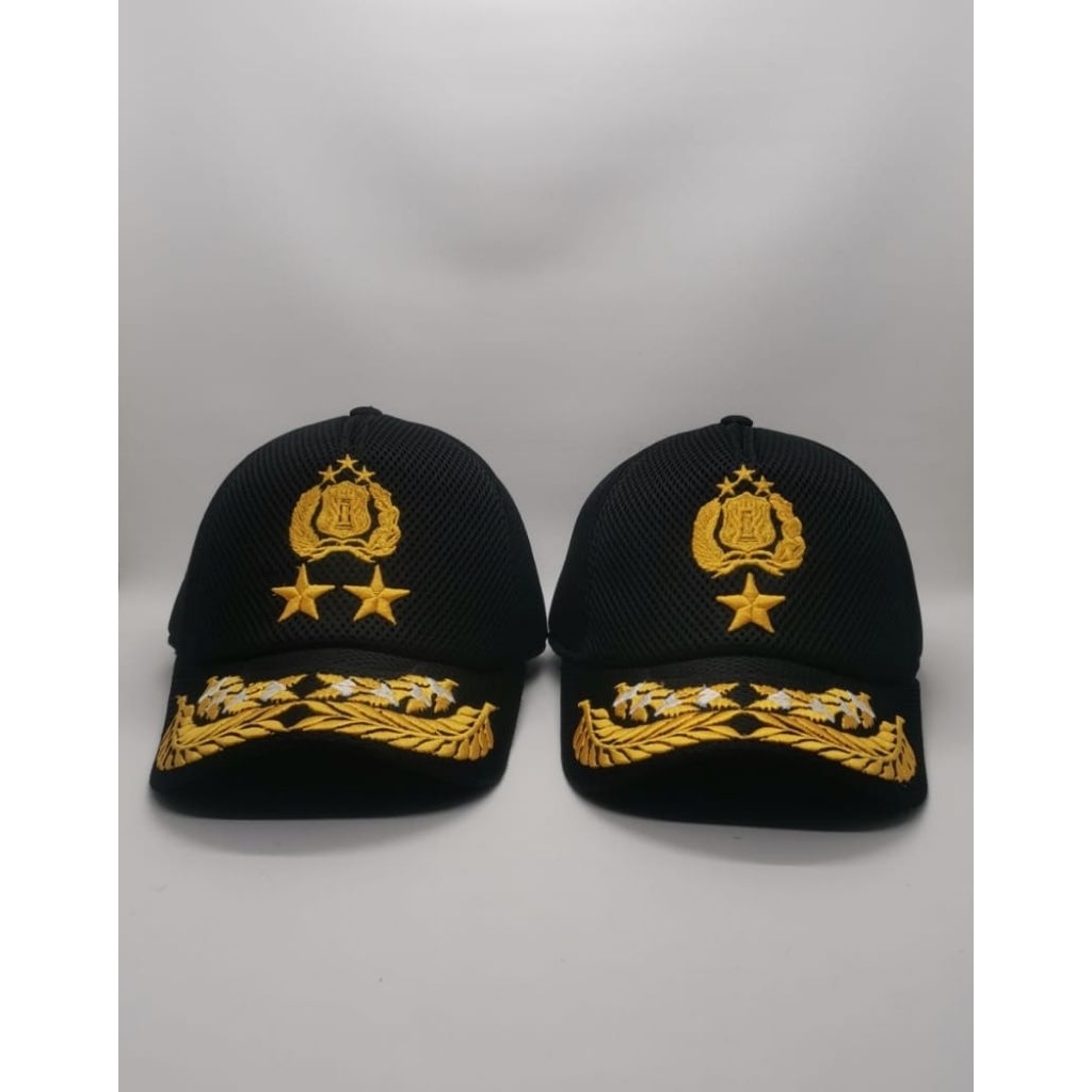 TOPI POLISI PERWIRA TINGGGI BINTANG 2 | TOPI POLISI PERWIRA TINGGGI BINTANG 1 1 | TOPI POLISI BINTAN