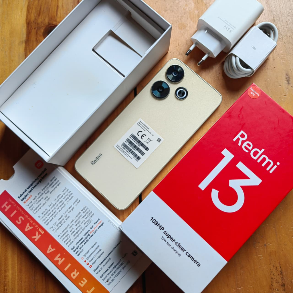 XIAOMI REDMI 13 SECOND 8/256GB HANDPHONE SECOND HP SEKEN HP BEKAS HP MURAH