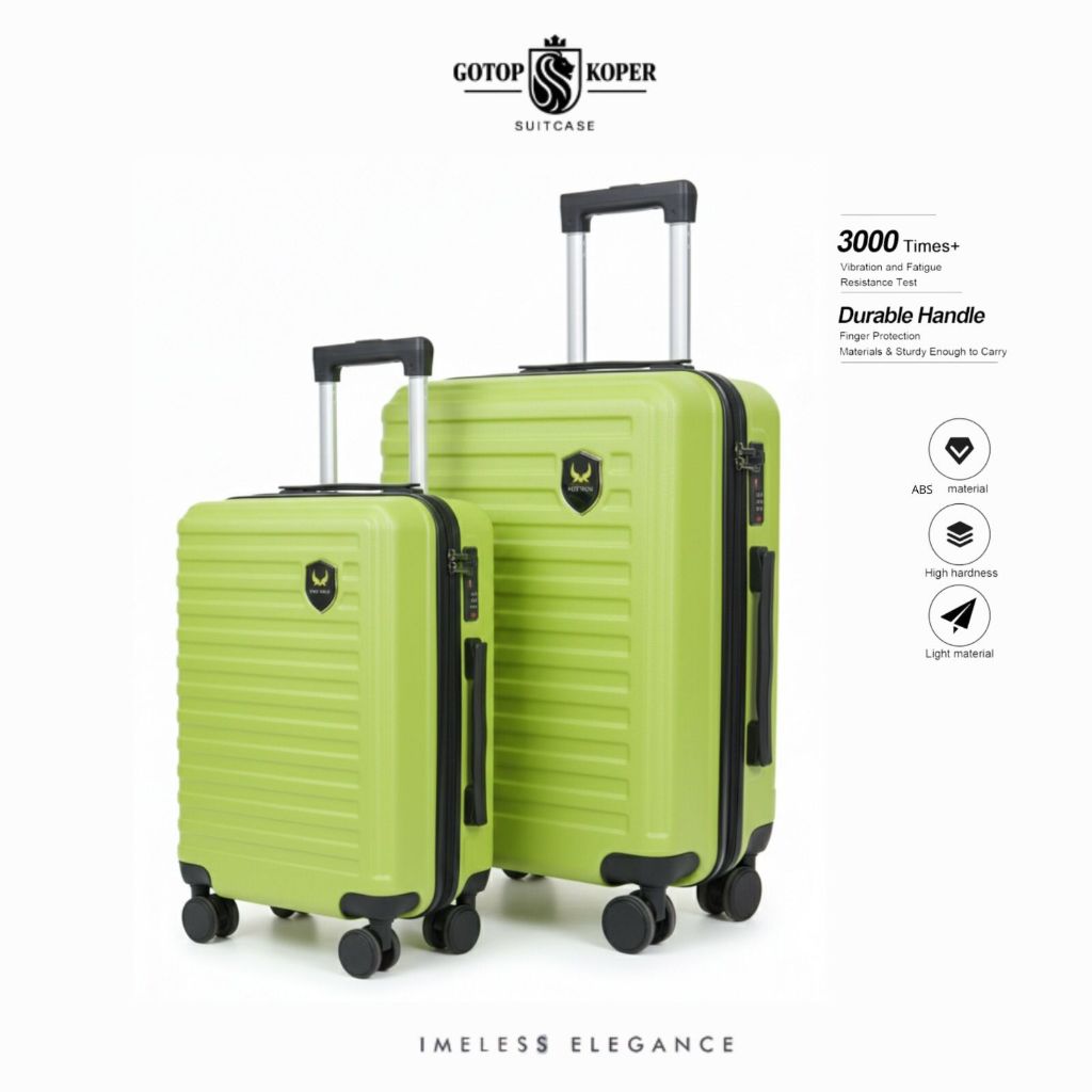 [Gotop] Koper 20inci  Bagasi kabin koper ringan Bahan ABS berkualitas Material Ringan Roda senyap 36