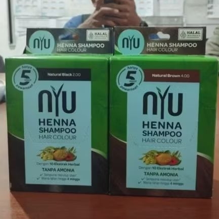 Nyu shampoo pewarna rambut