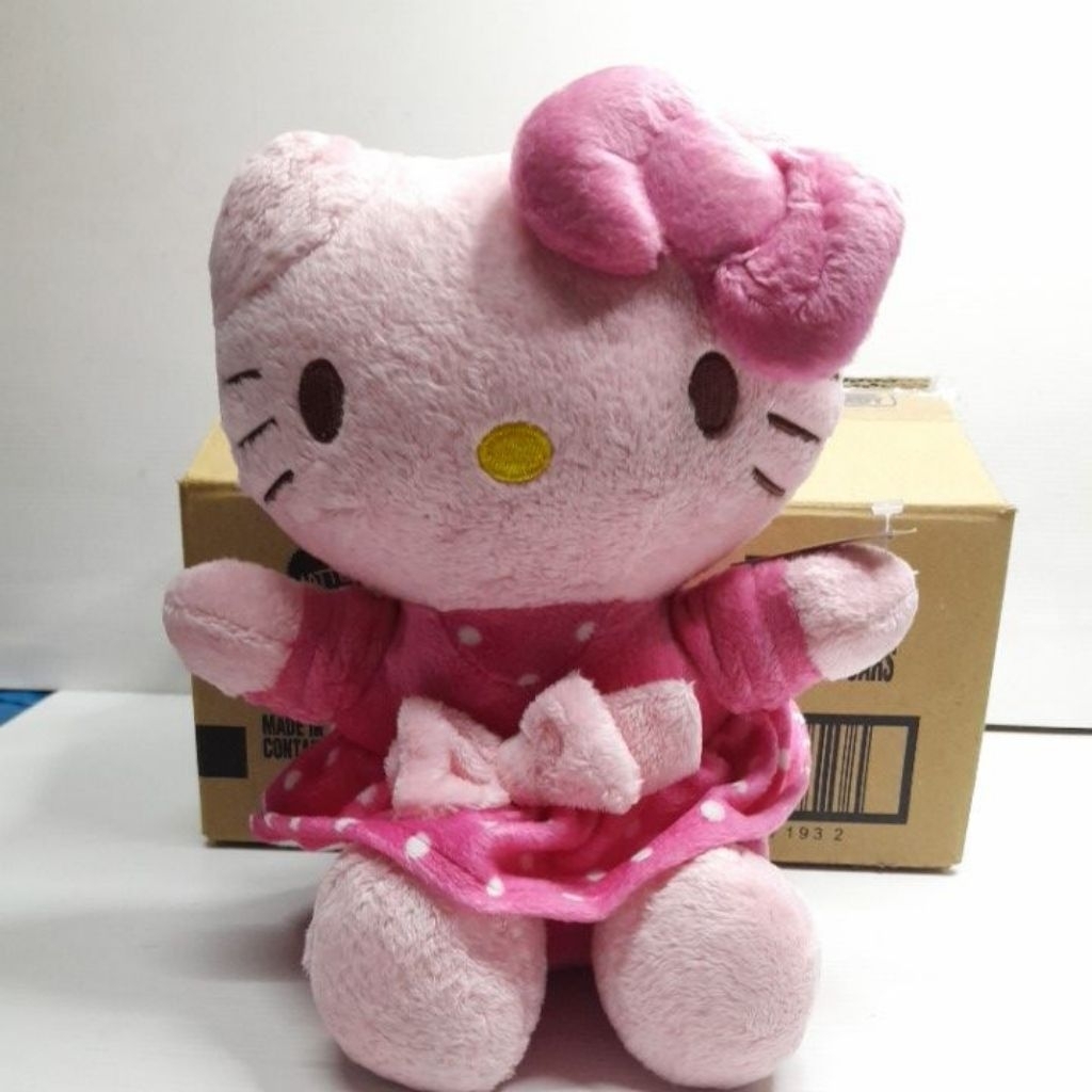 boneka hello kitty pink