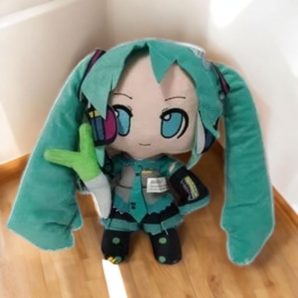 Boneka Hatsune Miku. Hatsune Miku Tongkat uk 25cm