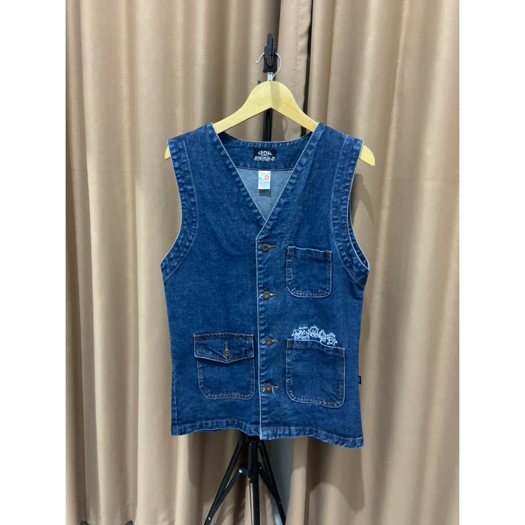 denim vest (crsl)