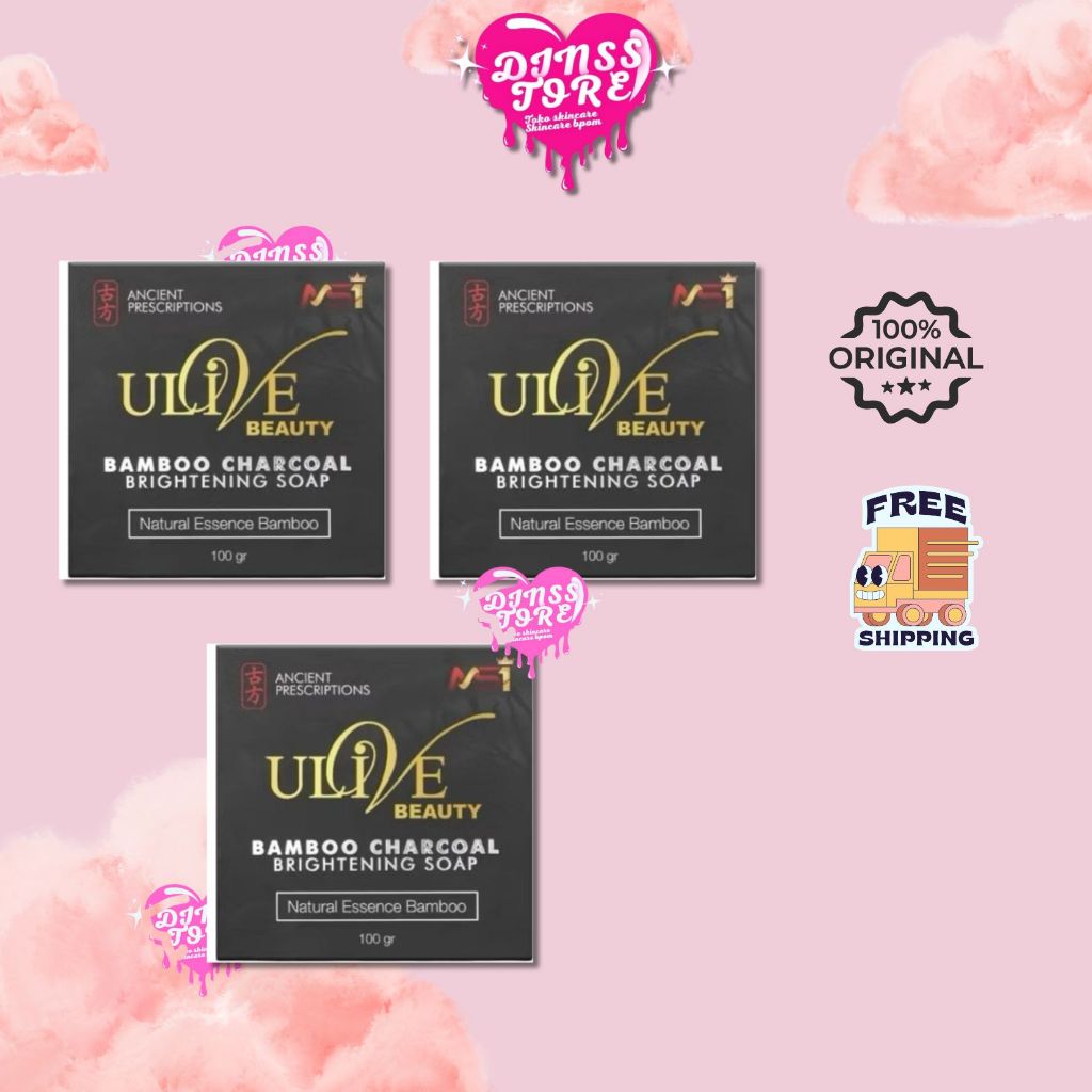Paket 3pcs MSI Sabun Bamboo Ulive Beauty Soap Asli Original BPOM / Sabun Bamboo MSI Original Asli BP