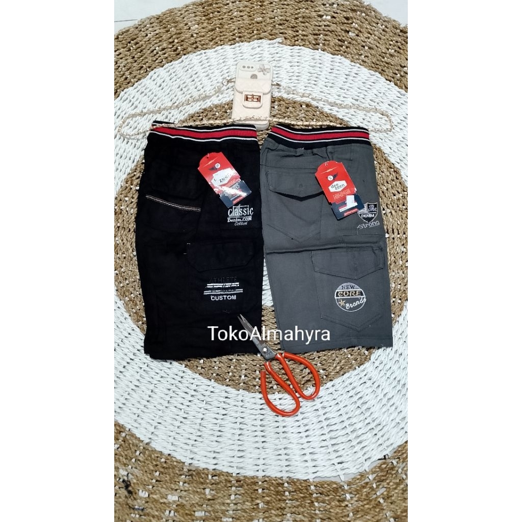 Celana Pendek Kempol Premium Anak/Celana Pendek Cargo anak usia 7-13 thn