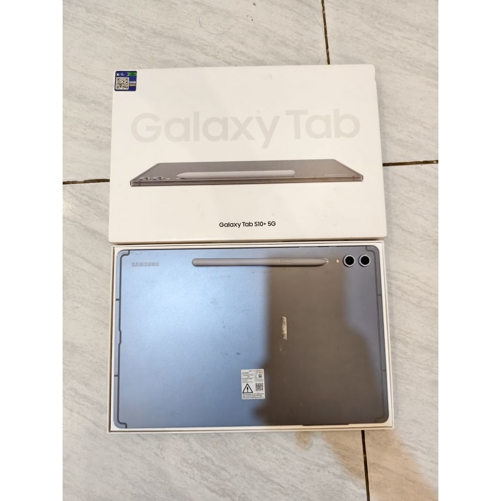 Samsung Tab S10 Plus 5G 12/256gb sein s10plus s10+ second seken bekas