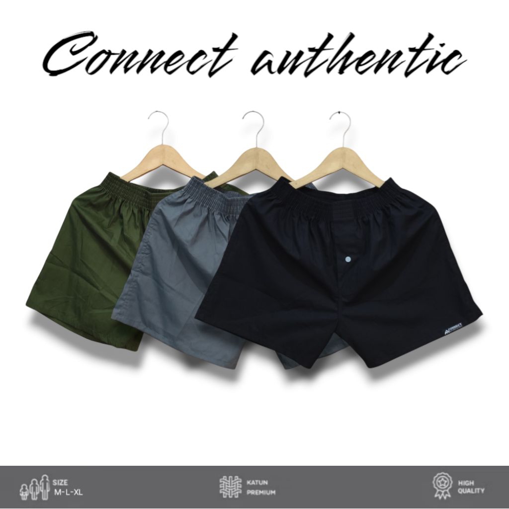 Boxer Pria Wanita Dewasa Katun Printing Motif Premium - Boxer dalaman - Bokser - Bokser pria dewasa