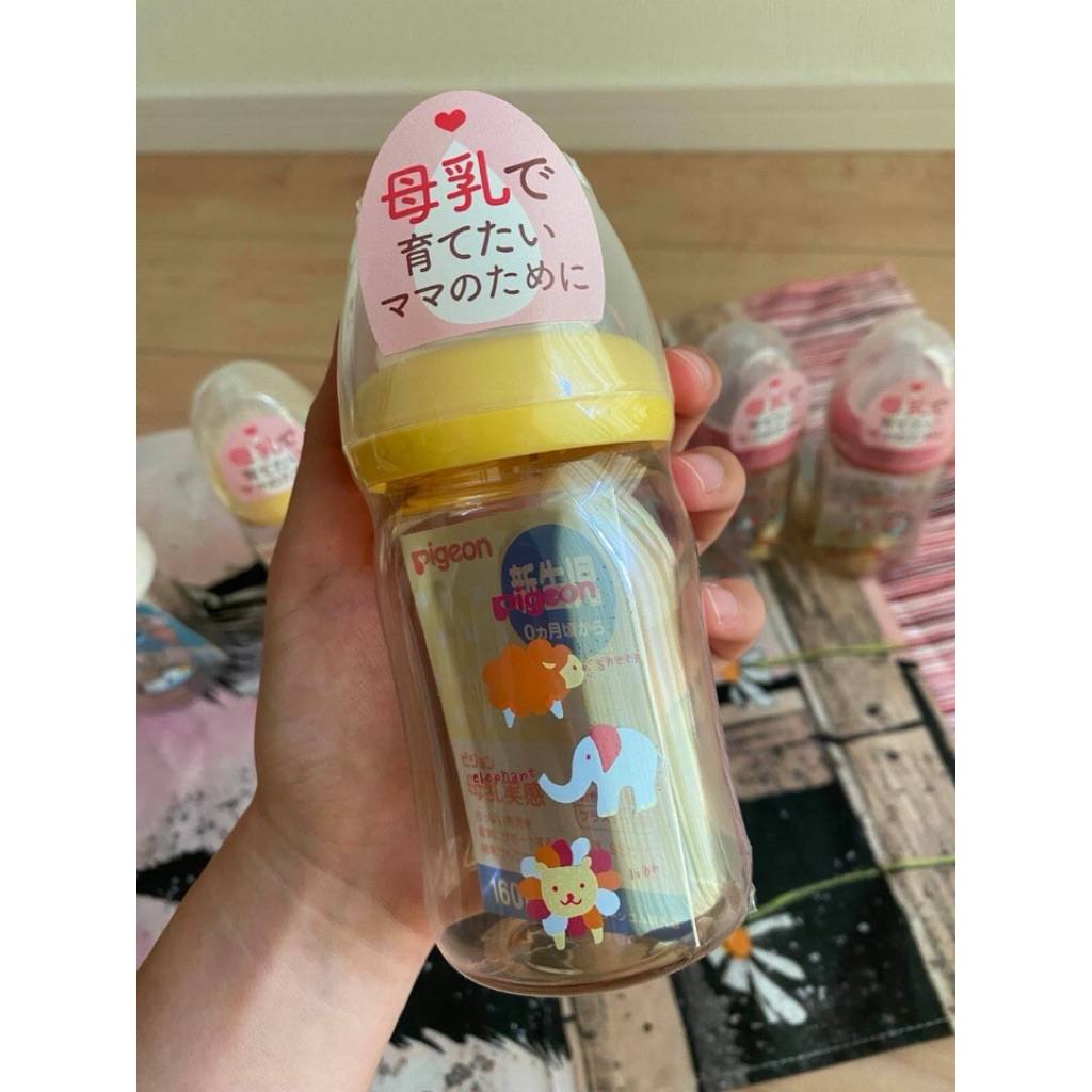NEW PIGEON BOTOL SUSU PPSU DISNEY SNOOPY DAN MICKEY 160ML - BOTOL SUSU PIGEON WIDE NECK