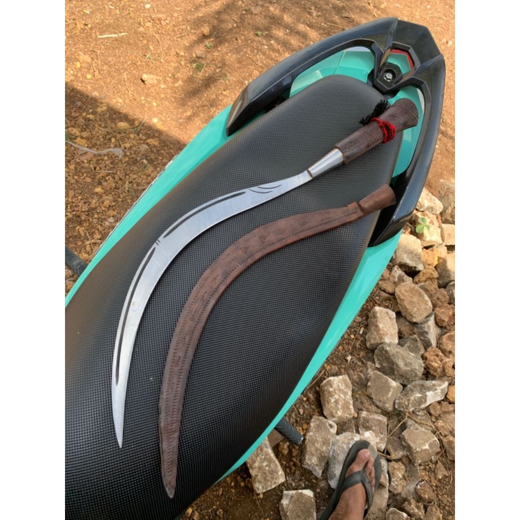 Sabit Padi/Arit Padi, Arit Rumput, Arit Ranting Ranting, Bahan Asli Baja