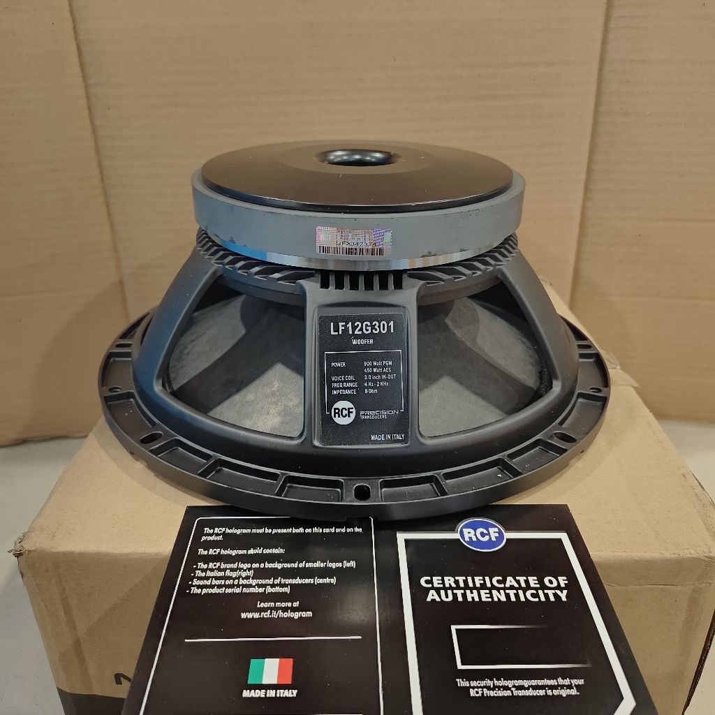 SPEAKER WOOFER RCF L12 G301 ( 12 INCH ) GRADE A