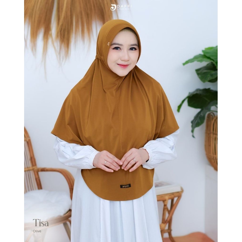 TISA XL DAFFI KHIMAR JUMBO HIJAB SERUT JERSEY XABLE KHIMAR SYARI