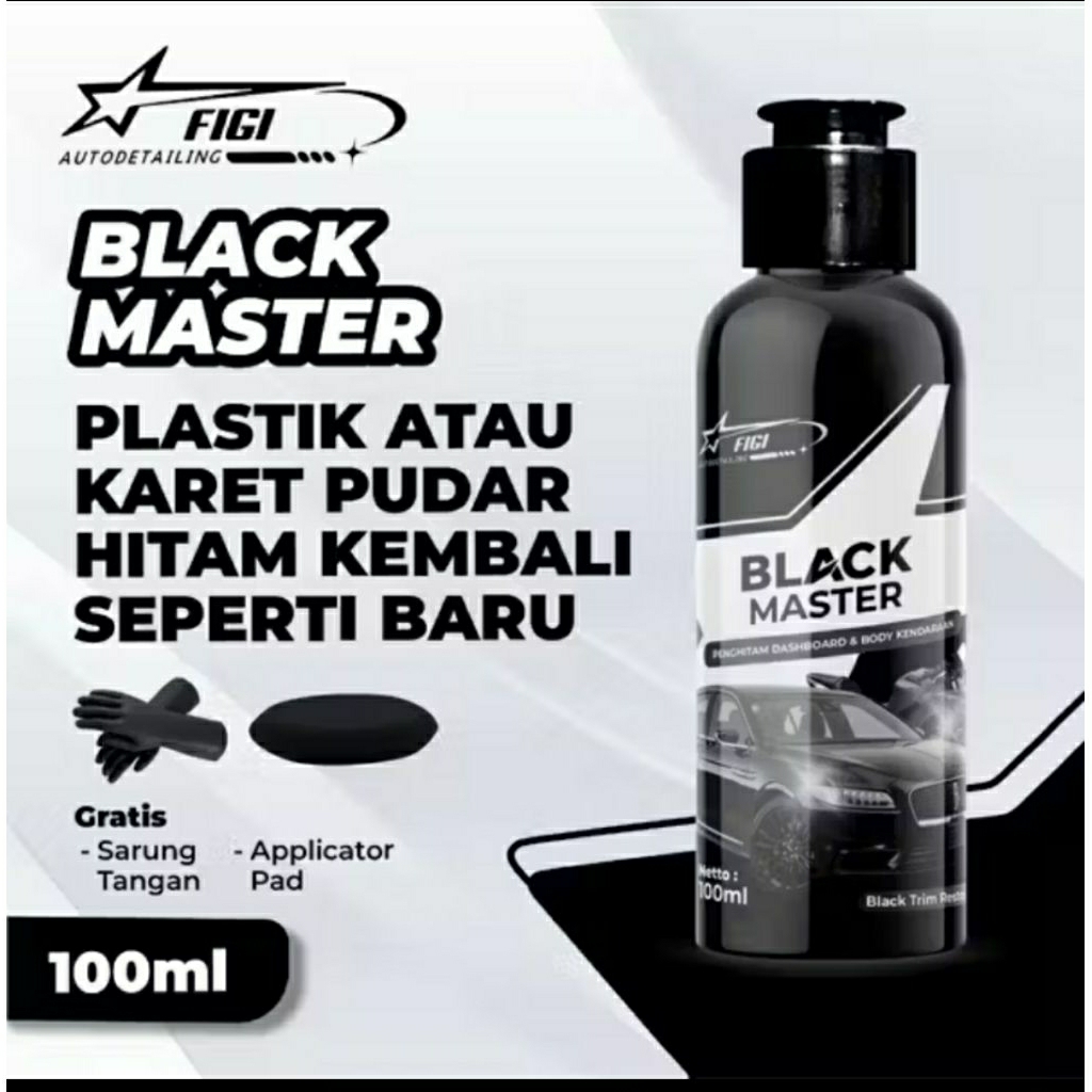 FIGI BLACK MASTER PENGHITAM BODY MOTOR DAN MOBIL 100 ML