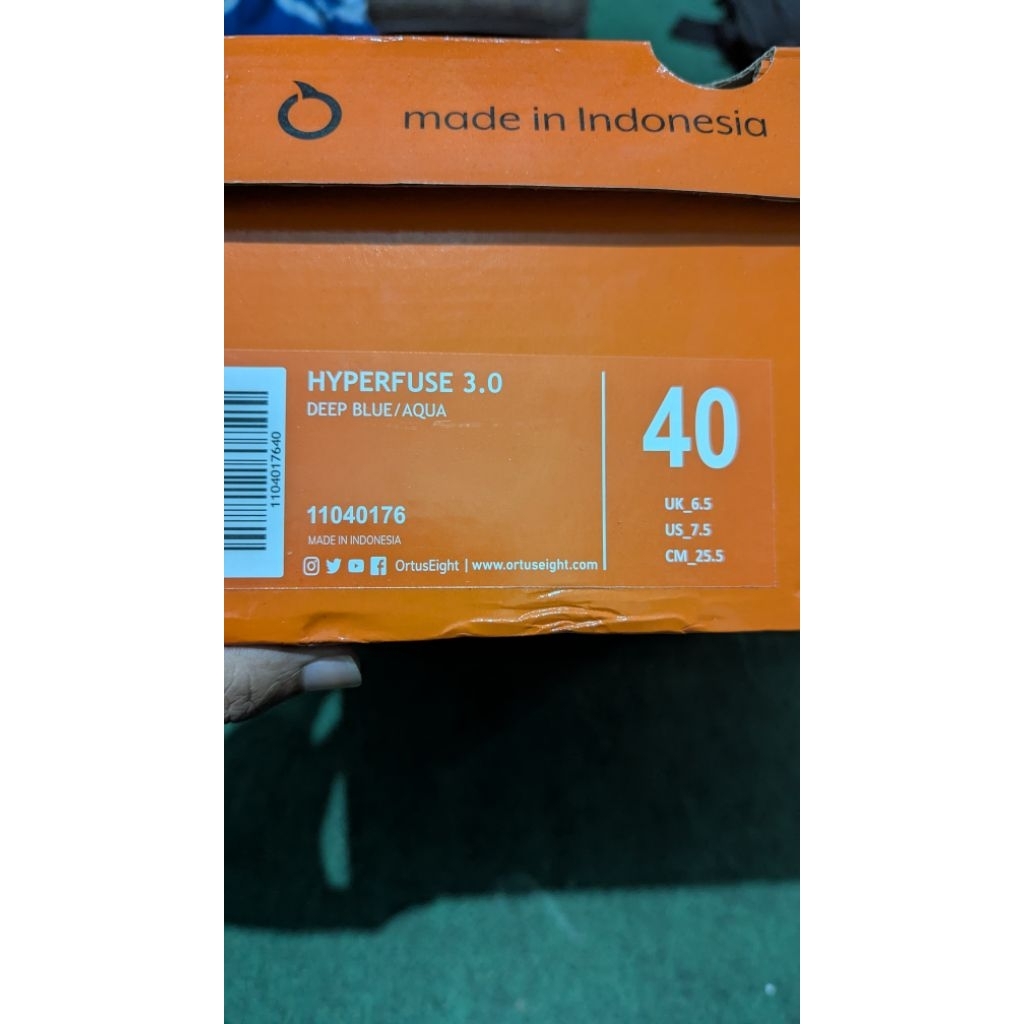 ortuseight hyperfuse 30 second size 40