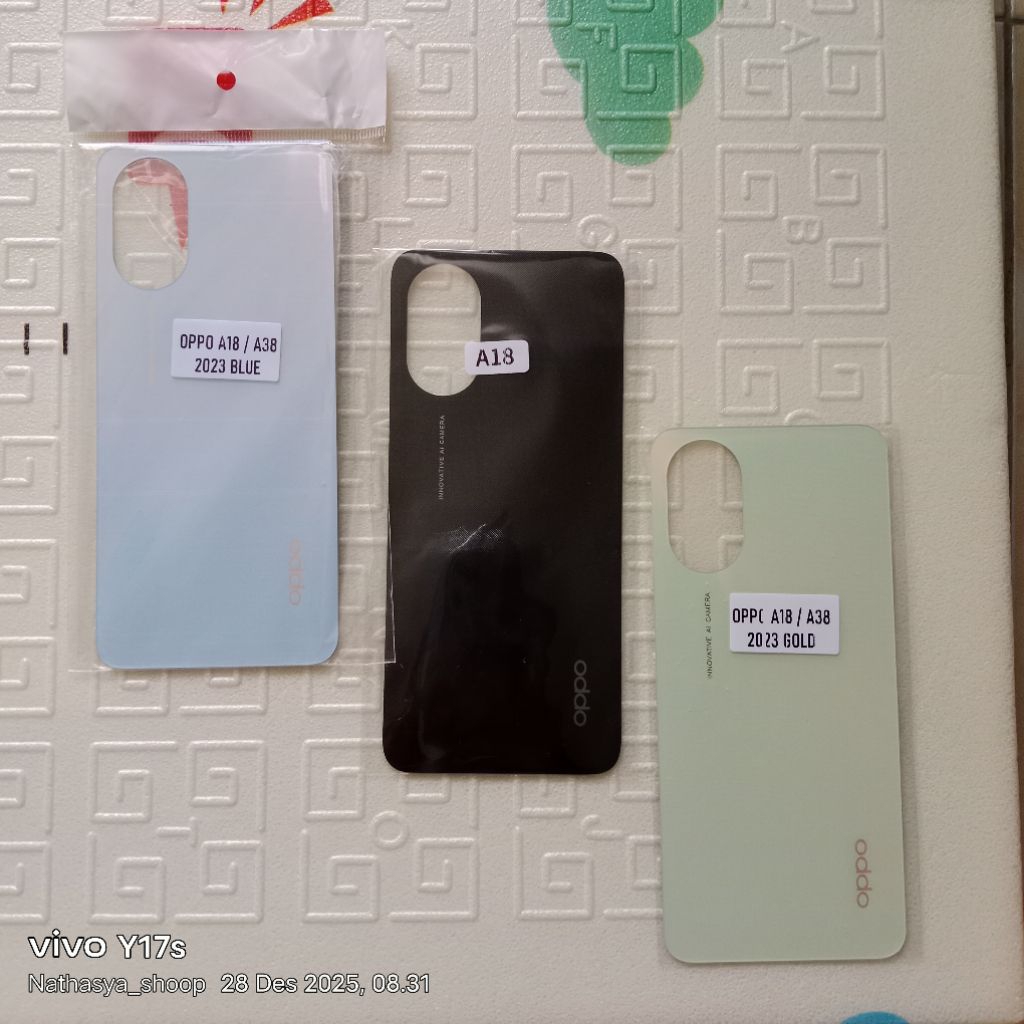 BACK COVER OPO A18 / A38 2023 TUTUP BELAKANG