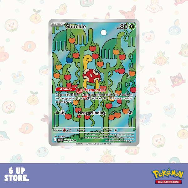 Shuckle (AR) - 130/126 - Mega Evolusi (MA1) - Pokemon TCG Indonesia