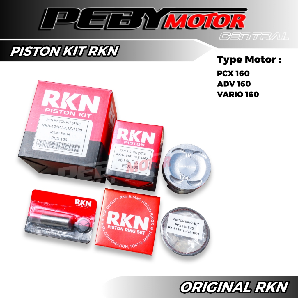 Piston Kit RKN Pcx Adv Vario 160