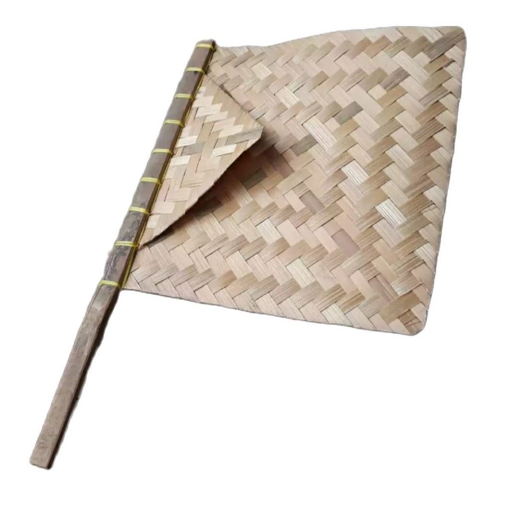 Kipas Bambu Anyam Kipas Sate Bambu Hihid Jumbo Kipas Bambu Besar Hihid Kipas Bambu