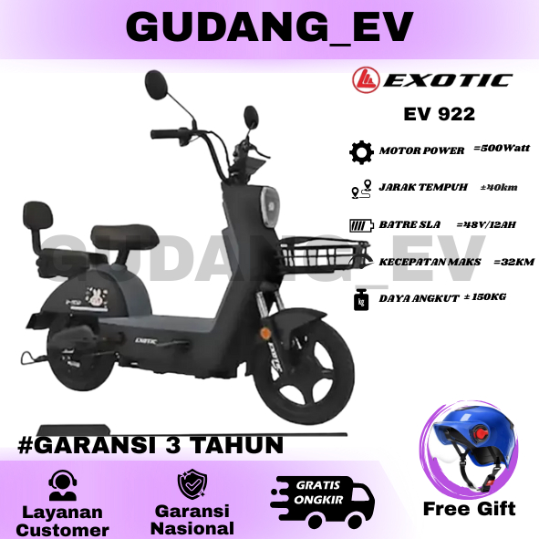 Sepeda listrik PROMO MURAH exotic pasific goda uwinfly PROMO SALE
