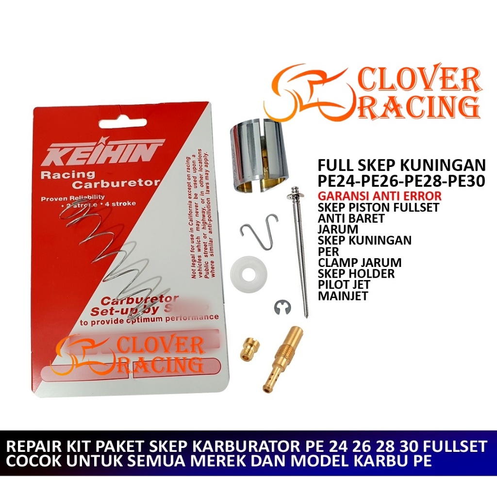 [ BISA COD ] PAKET FULL SET SKEP KARBU PE 24 26 28 30 KUNINGAN COPPER TEFLON SKEP HITAM PISTON KABUL