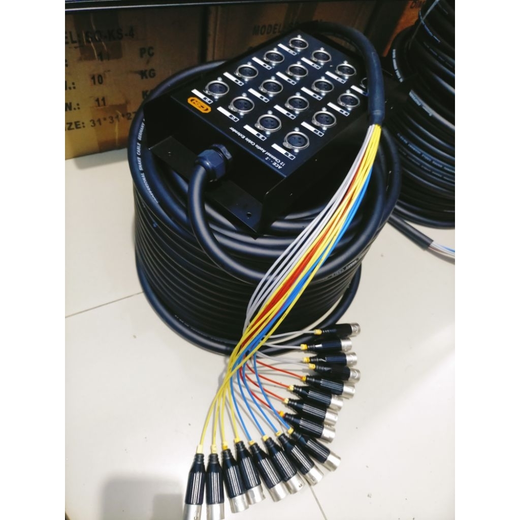 kabel snake soundqueen 16 Chanel 30meter snake SQ ks16 30meter snake 30meter 16input