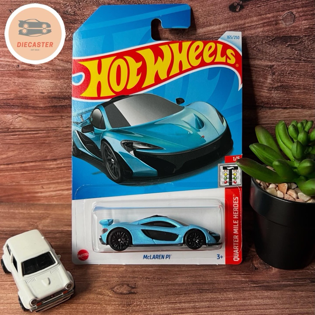 Hot Wheels / Hotwheels Mclaren P1 Hijau Biru Muda Tosca