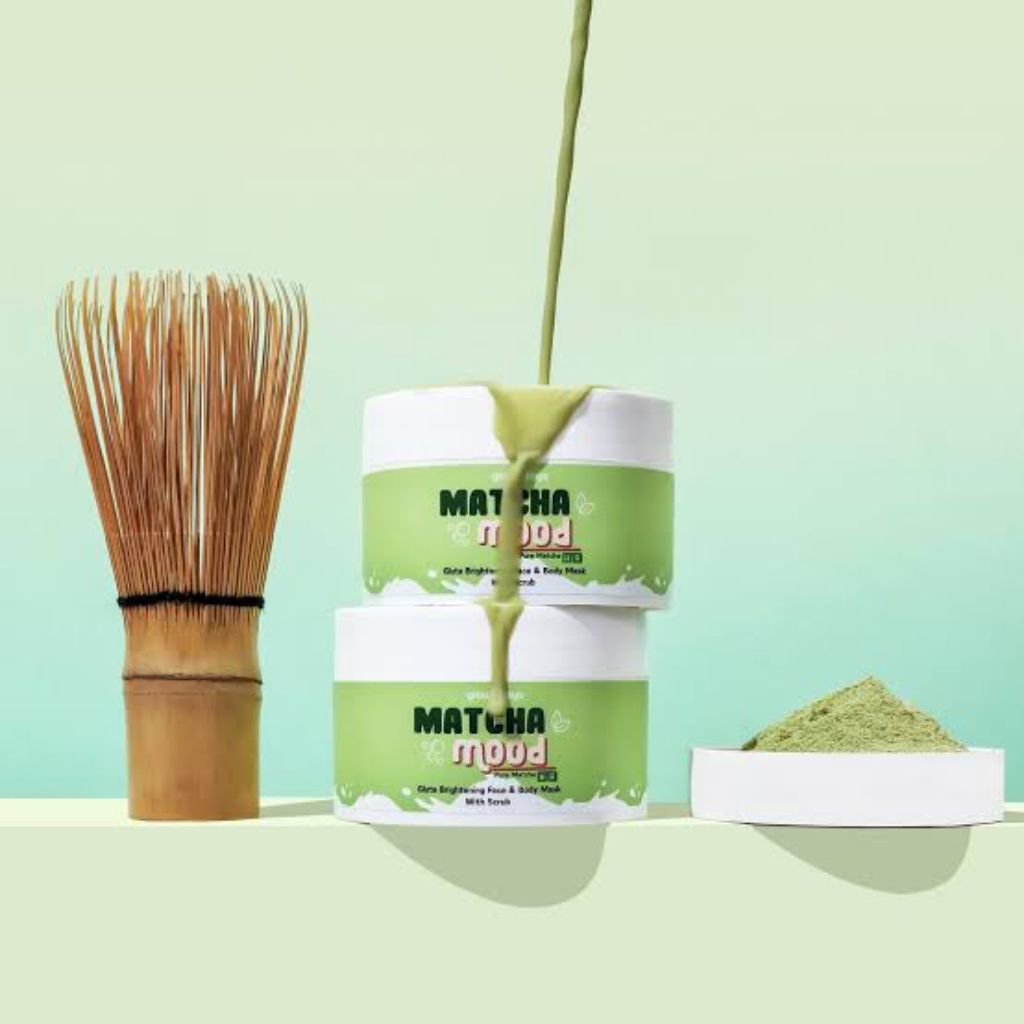 Body Scrub Matcha Gluta 7X Hero Ingredients