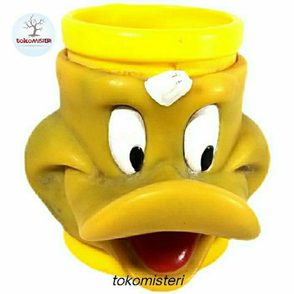 Mug Gelas Minum Paman Gober Bebek Uncle Scrooge Mcduck Mc Duck Disney Drinking Glass Character Figur