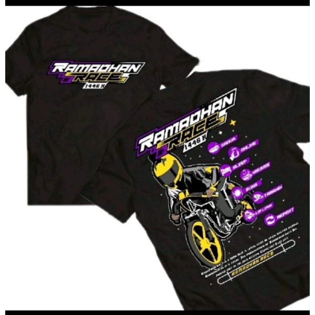 kaos T shirt ramadan race