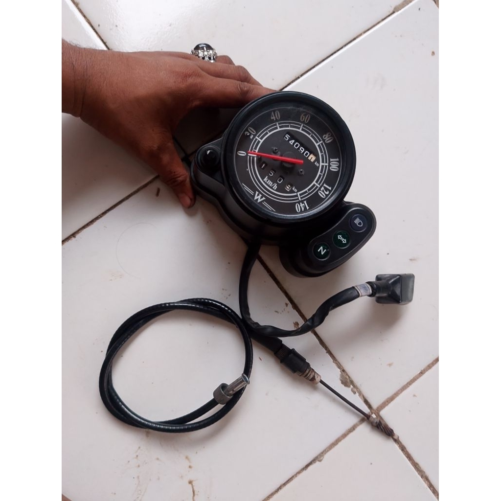Speedometer Spedometer Motor Kawasaki W175 Original copotan Th 2019 set kabel spedo buat modif custo