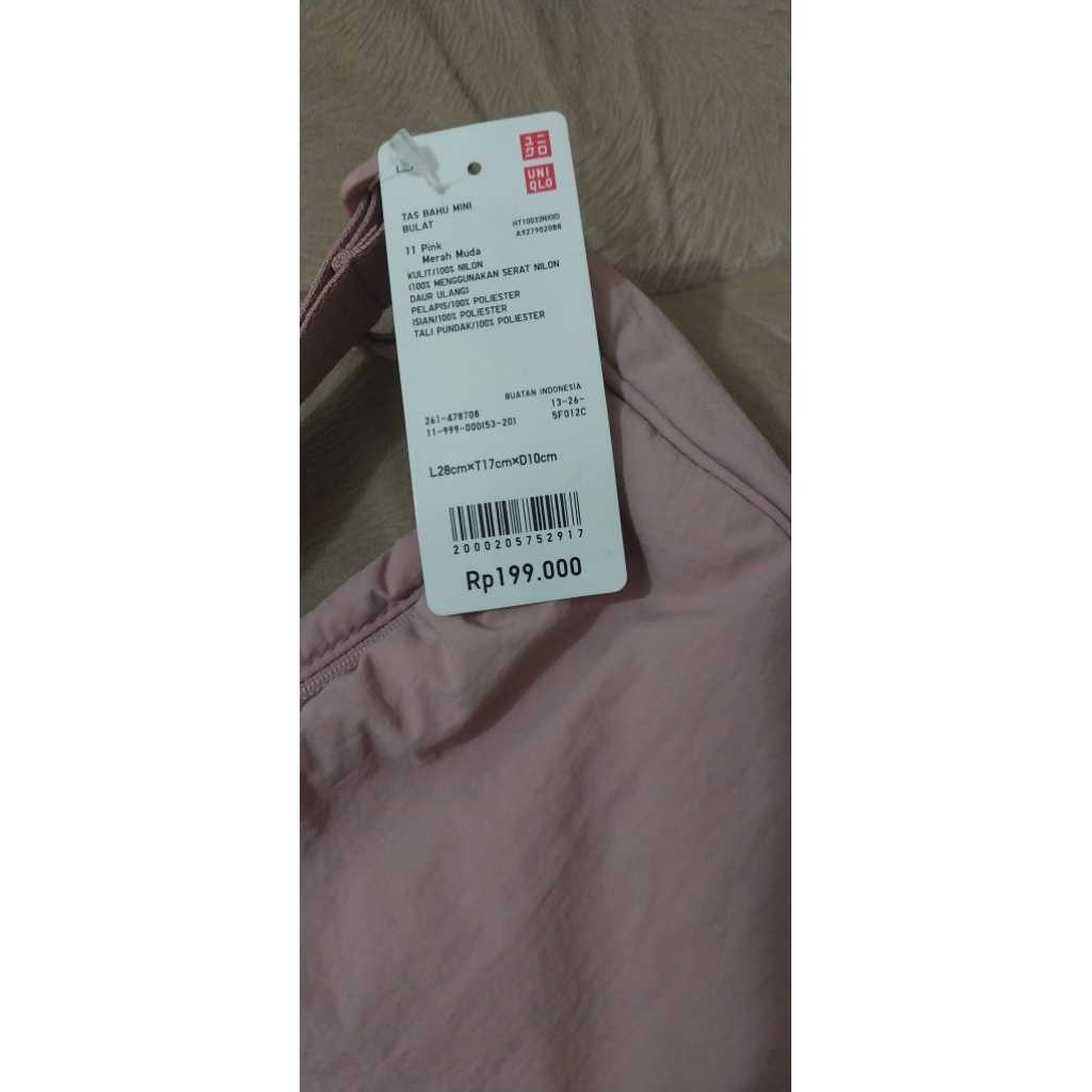 Tas Selempang Uniqlo Original New