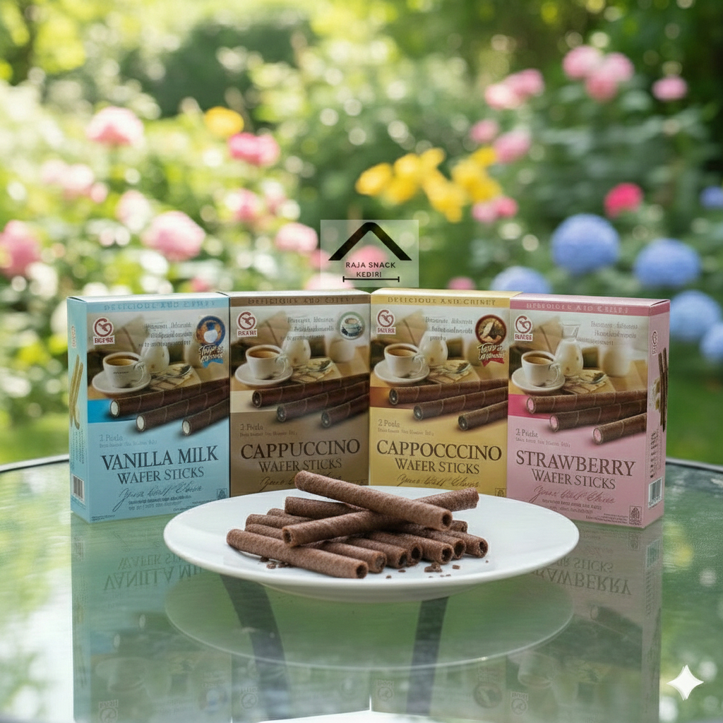 Biskuit murah 1 dus Biskitop KUGI wafer roll stik 120gr ( 1 Dus isi 24pcs ) / hampers / hajatan