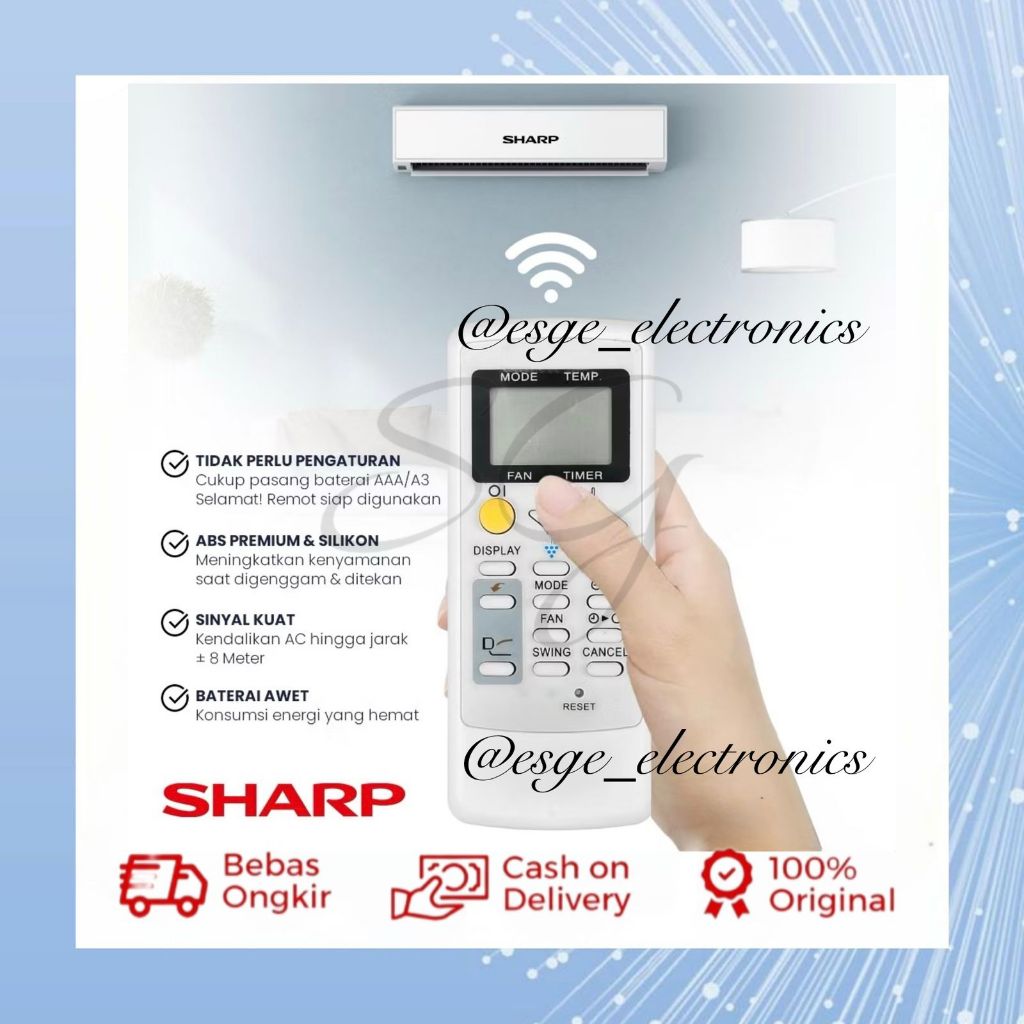 REMOTE AC SHARP ION PLASMACLUSTER REMOT AC SHARP RIMOT AC SHARP REMOT AC SHARP