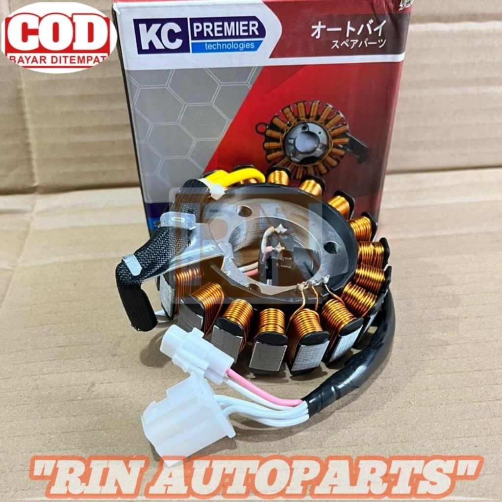 KC SPULL YAMAHA VIXION OLD 3C1 H1410 SPUL STATOR ASSY PAKET KOMPLIT SET SPOLL VIKSEN LAMA TAHUN 2007