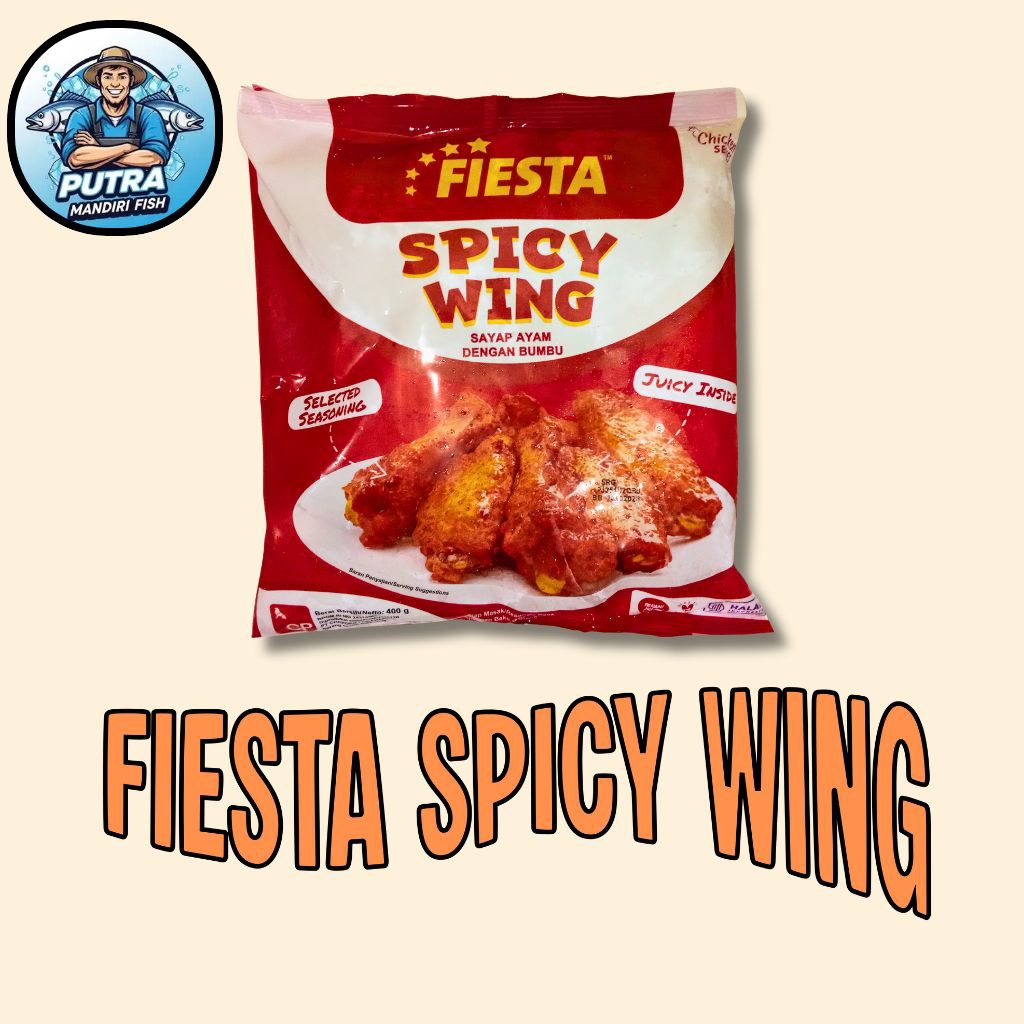 Fiesta Spicy Wing Sayap Ayam dengan Bumbu