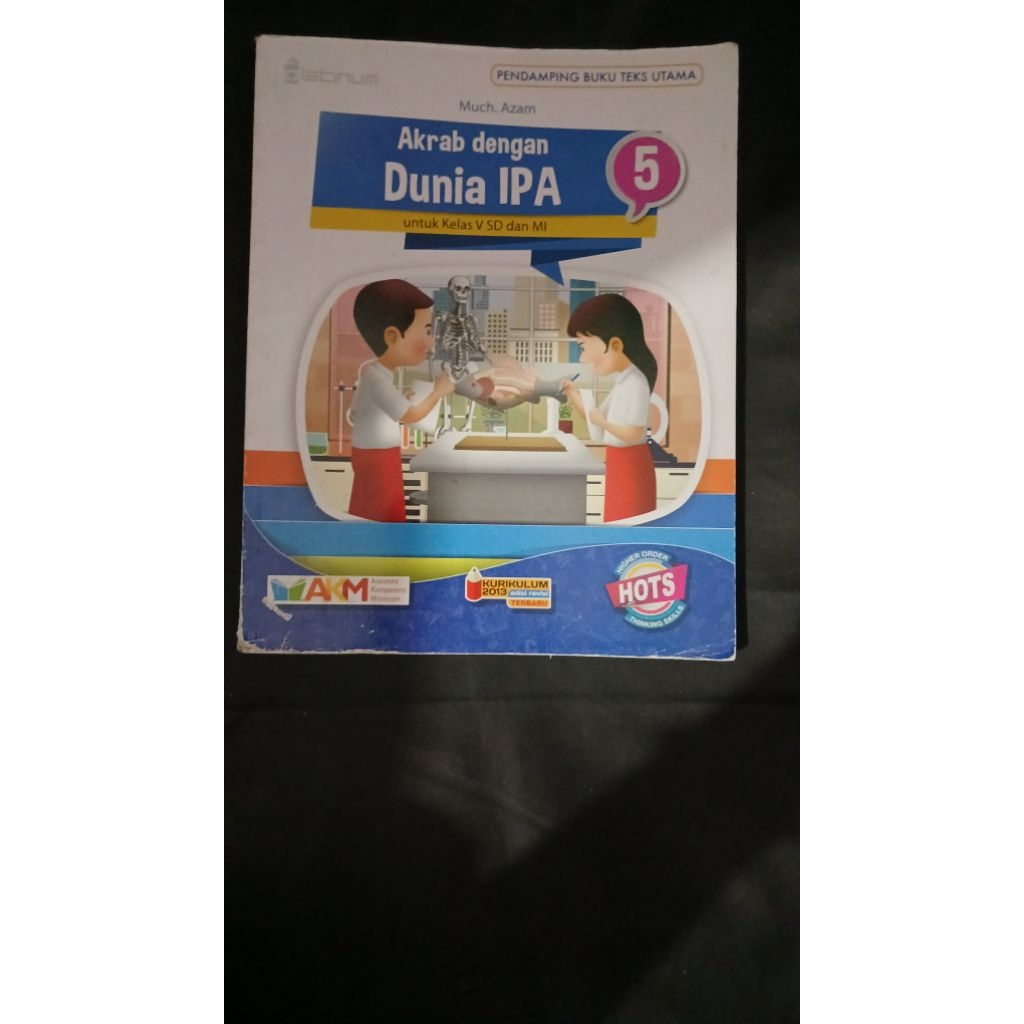 Buku akrab dengan dunia ipa untuk sd dan mi kelas 5 akm hots