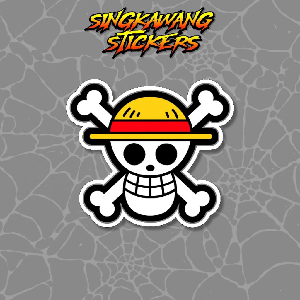 ONE PIECE JOLLY ROGER STICKER