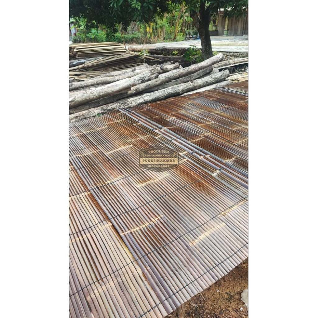 Tirai Bambu Wulung/Tirai outdoor