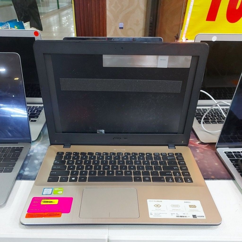 Laptop Asus Vivobook A442U core i5 gen 8 mati total tanpa lcd tanpa ram tanpa ssd jual casing dan me