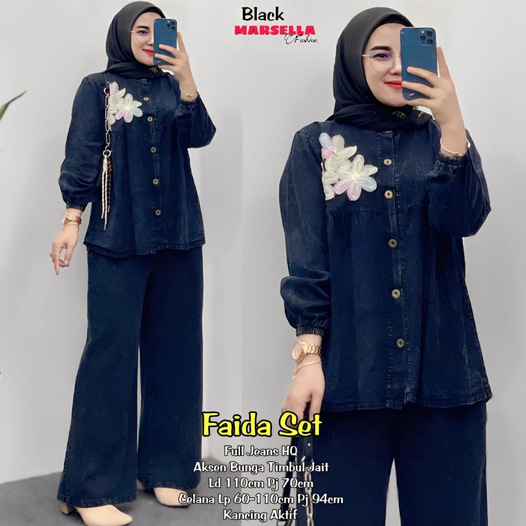 Setelan Terbaru Faida Setelan ORIGINAL MARSELLA