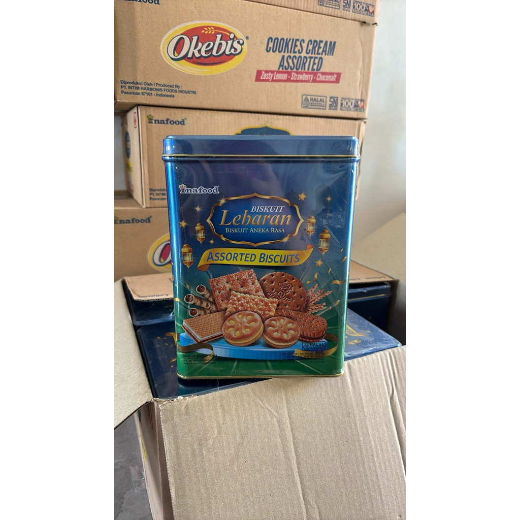 ECER - Lebaran Assorted inafood Kaleng Besar 500gr