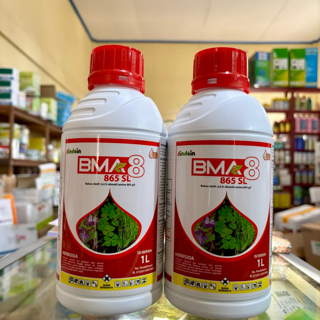 Herbisida BMA 8 865 SL Kemasan 1 Liter - Herbisida Selektif Padi BMA8