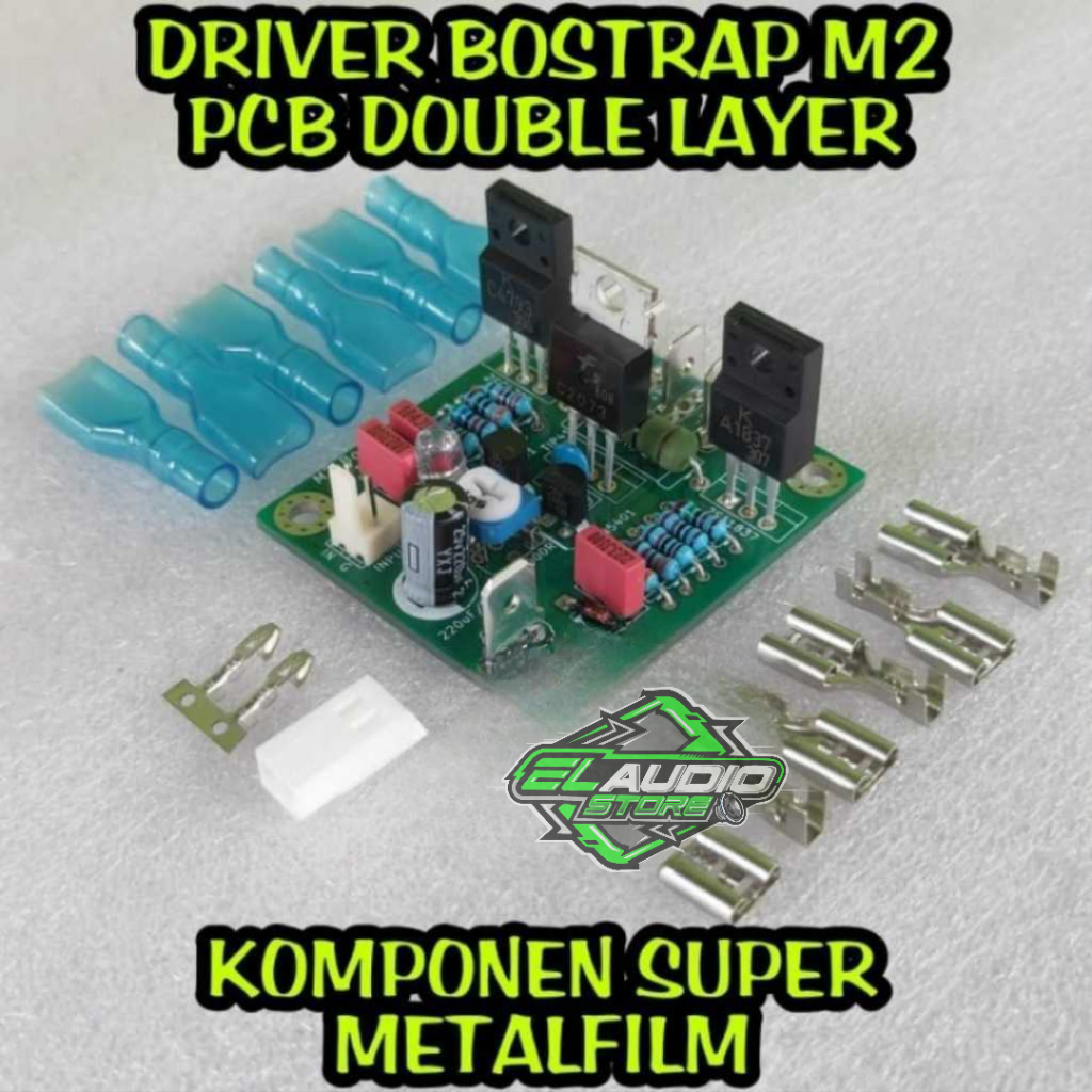 Driver Power M2 Mini Bostrap Cabe Rawit Horeg Original Double Layer Fiberglass